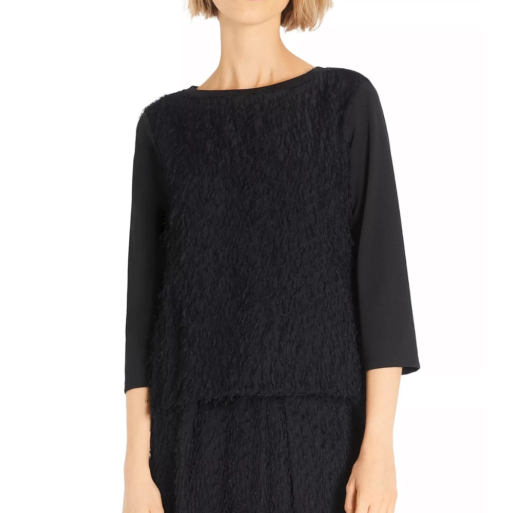 Weekend Max Mara NWT Odeon Fringe Trim Top